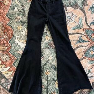 Black Judy Blue Flared Jeans